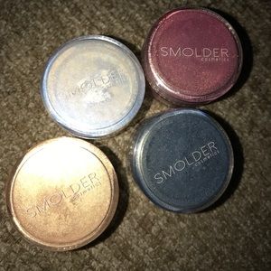 Smolder Cosmetics 4 Eye Shadow Pots
