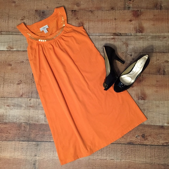LOFT Dresses & Skirts - Ann Taylor LOFT Orange dress