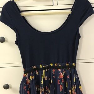 High low skirt flower cute summerdress size small
