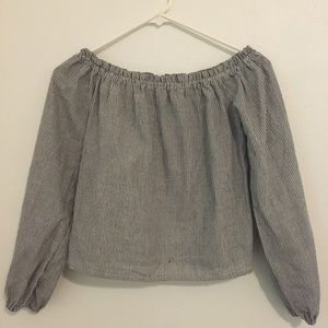 Brandy Melville off the shoulder top