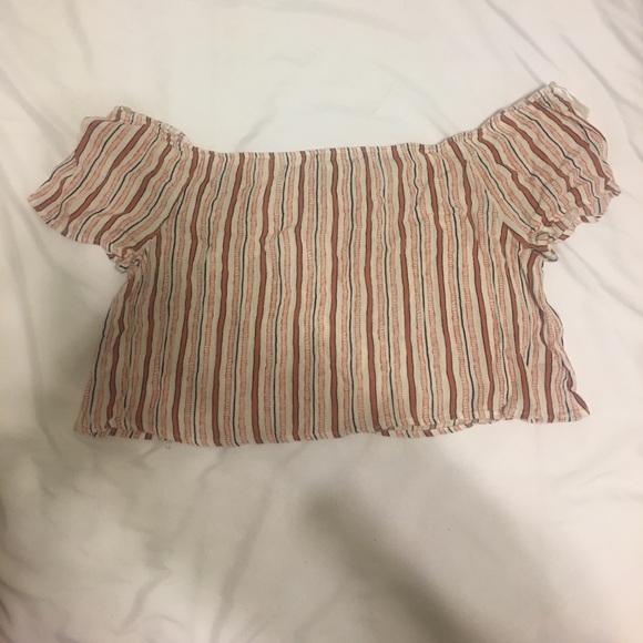 Ten Sixty Sheehan off the shoulder crop top - Picture 1 of 2