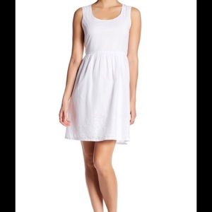 Reduced Sleeveless Eyelet Dress
