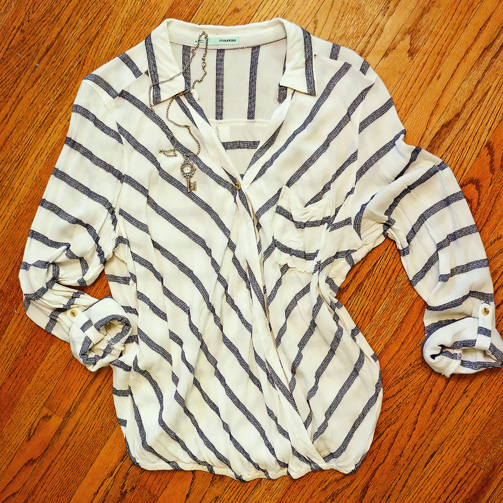 Maurices Collared Button Up