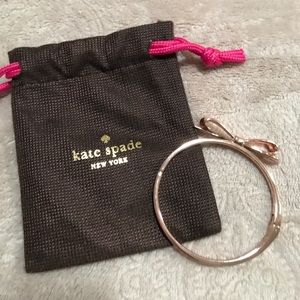 Kate spade rose gold bangle