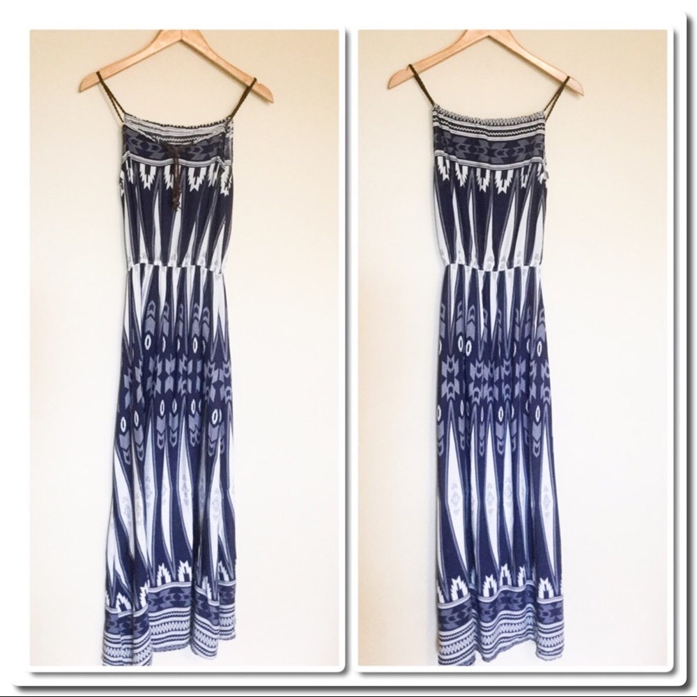 Boho Spaghetti Strap Maxi Dress - Picture 3 of 6