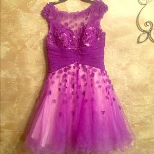 Tony Bowls Pageant Dress 💜