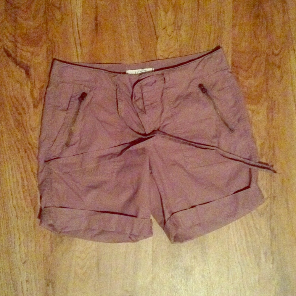 Ann Taylor LOFT Shorts Plum Perfect Condition