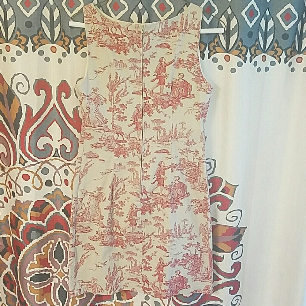 Tan dress with detail