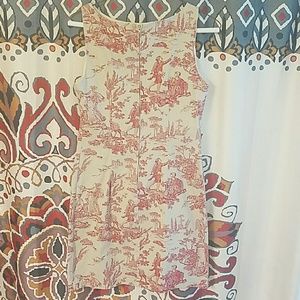 Tan dress with detail