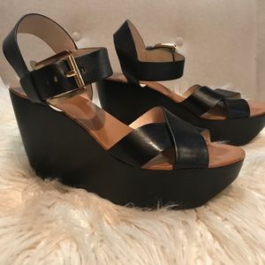 Michael Kors Leather Flatform