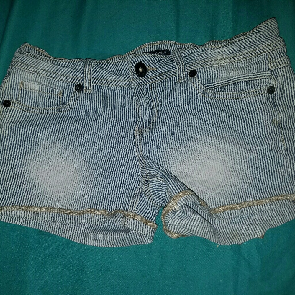 Polo striped blue/white shorts size 3/4