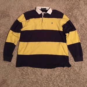 Men's Ralph Lauren Polo Long Sleeve Collared Shirt