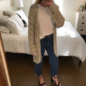 Beige Cardigan