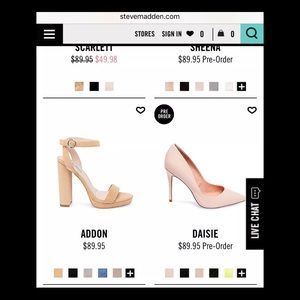 Steve Madden Nude Heels