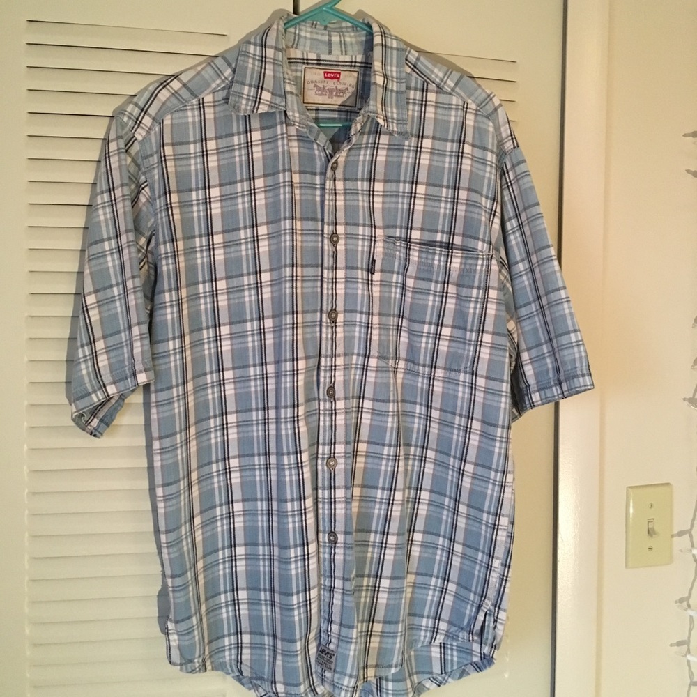 Vintage Levis men's button down S shirt
