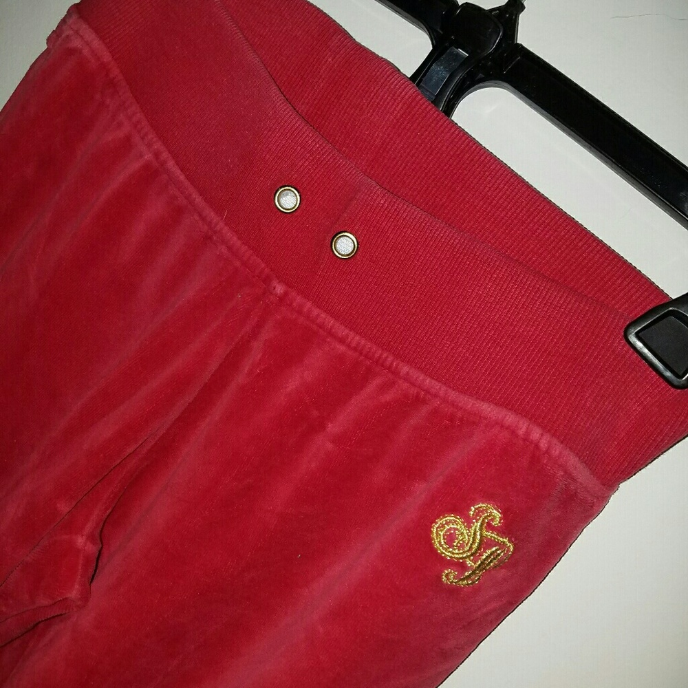 South Pole velour track pants