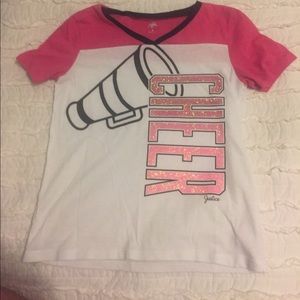 Girl's Justice Cheer T