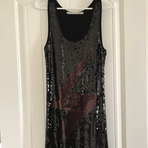 Black Sequence Dress