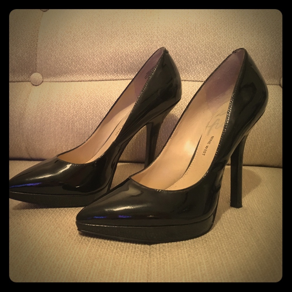 Nine West patent leather heels