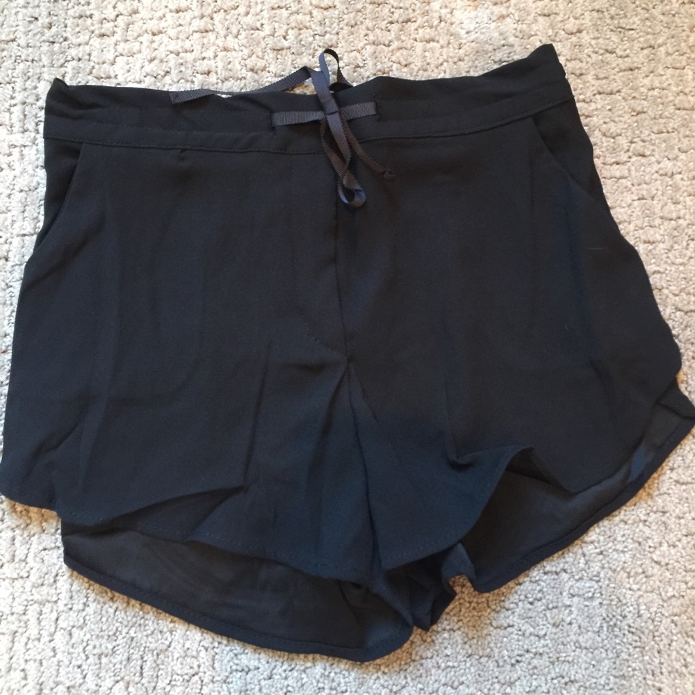 Black Dress Shorts