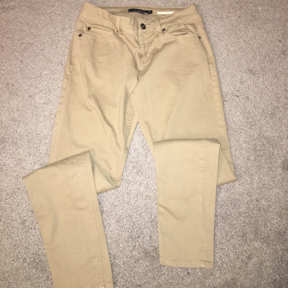 Lovesick khaki jeans