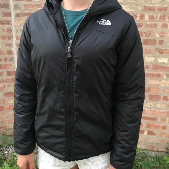 SOLD The North Face Black Reversible Perseus Girls - Picture 1 of 7