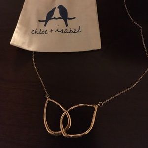 Chloe & Isabel Double Teardrop Necklace