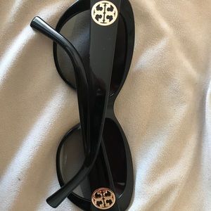 Tory Burch cat eye black sunglasses