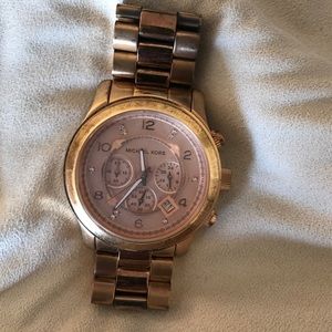Michael Kors Runway Watch Rose Gold