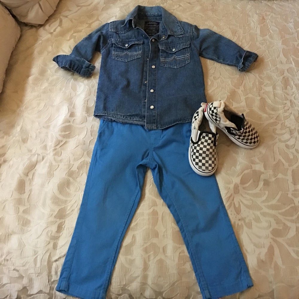 7peiceBundle Toddlers H&M bundle 4 pants 2 onesies