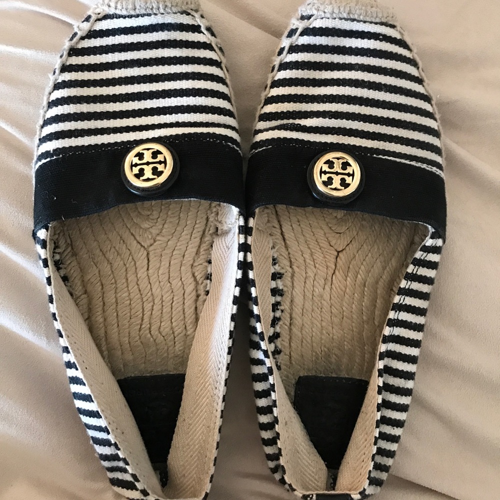 Tory Burch Flats Espadrilles Striped