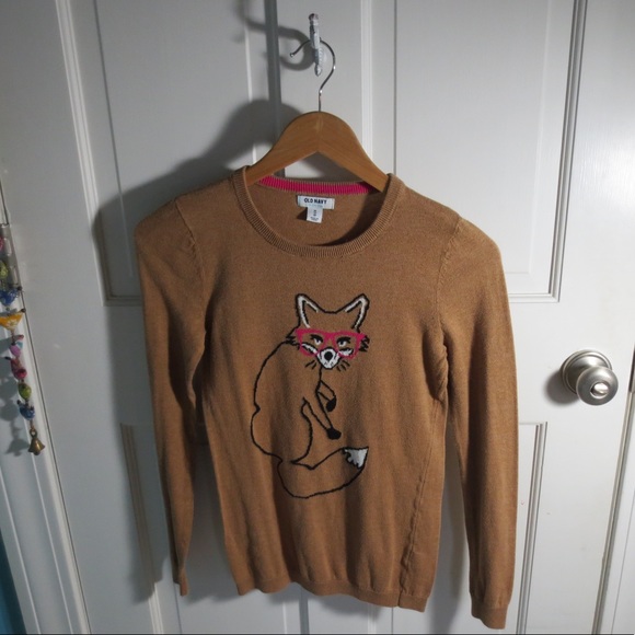 Old Navy Sweaters - Old Navy fox sweater