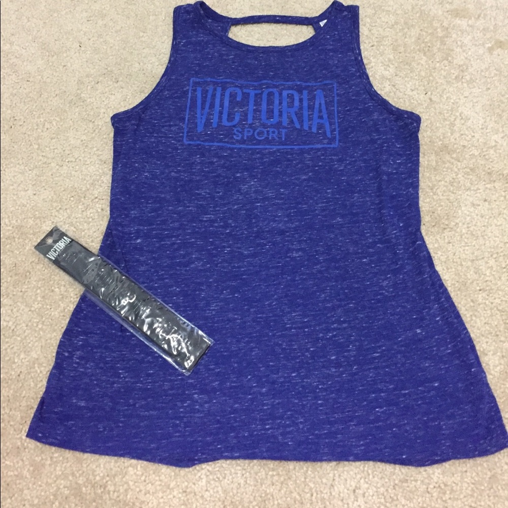 Victoria Secret Sport top and head band