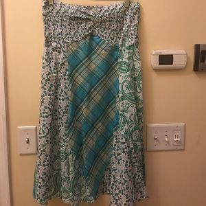 NWOT Peppermint Bay strapless dress