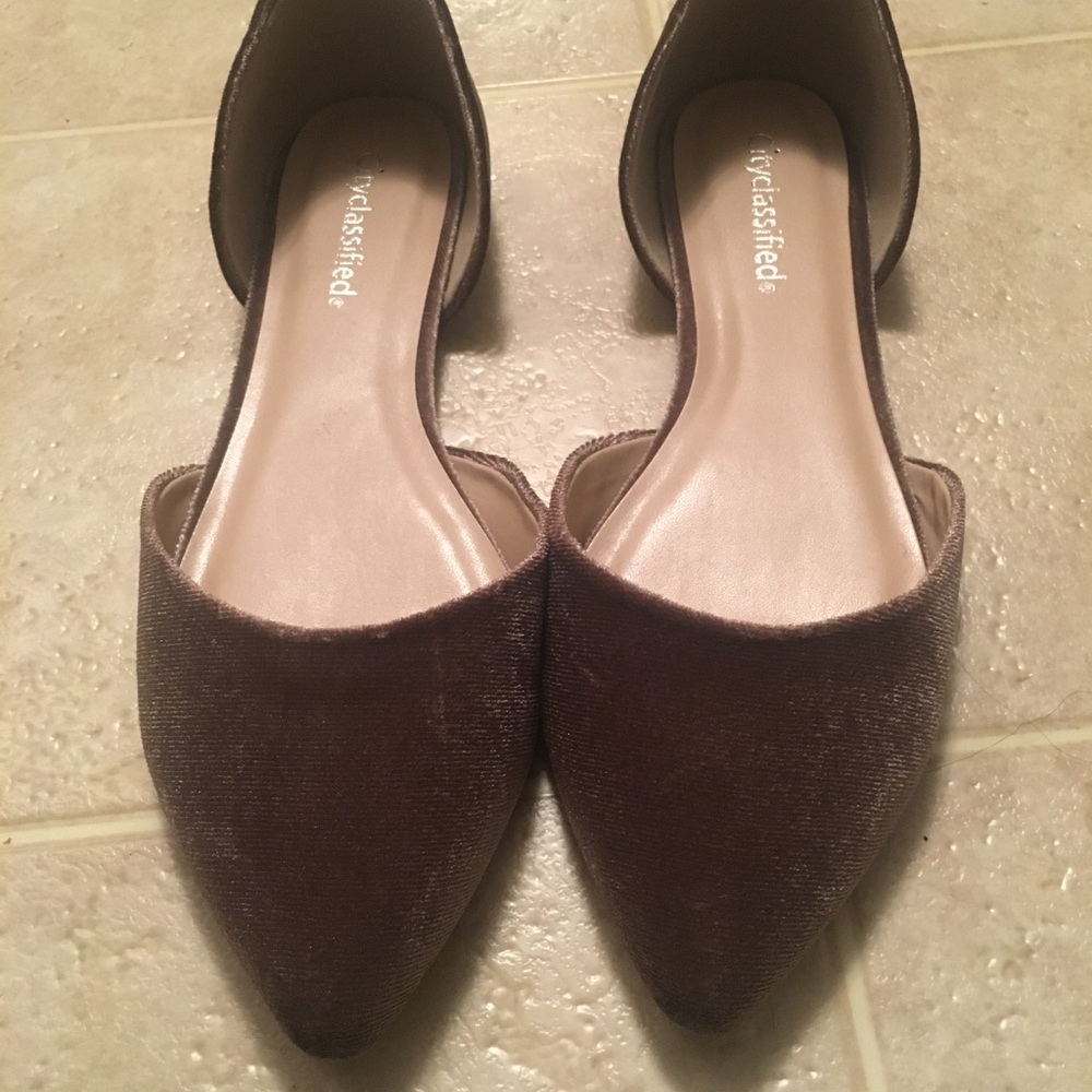 💜pointed flats! Never worn!