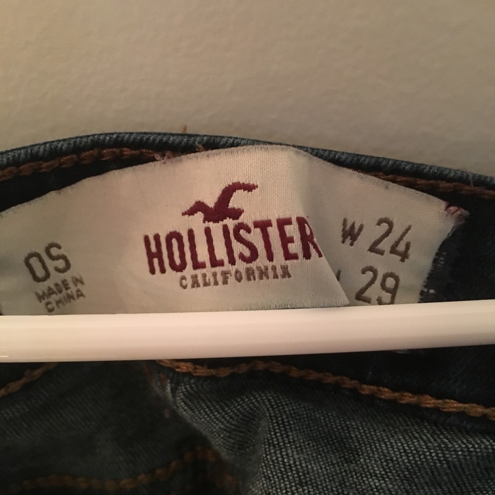 Dark navy blue Hollister jean leggings