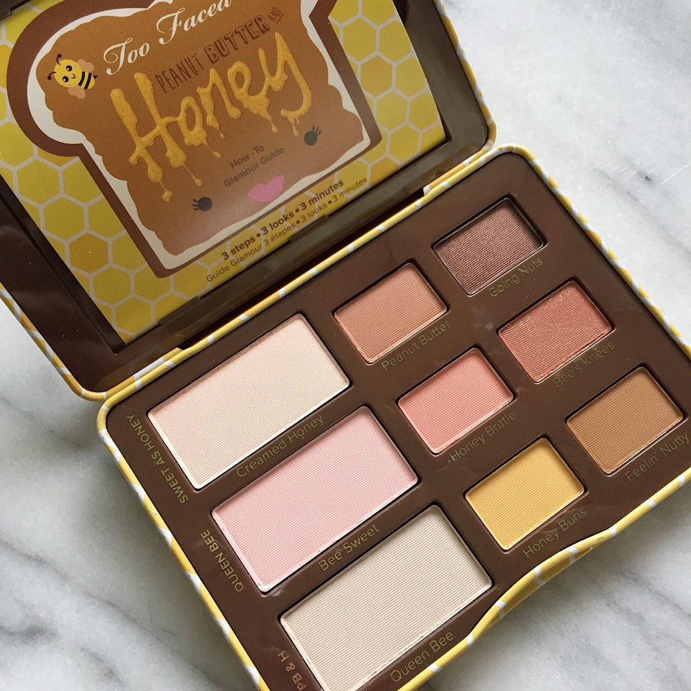 🔹sold🔹 Too Faced Peanut Butter & Honey Palette - Picture 1 of 4