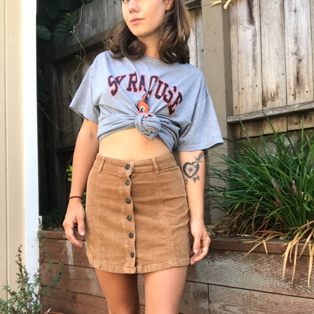 Corduroy Mini Skirt - American Eagle