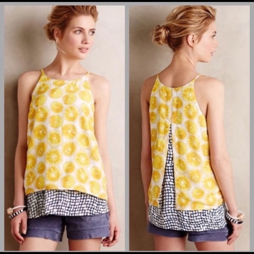 ISO Layered swing top. Anthropologie Size S.