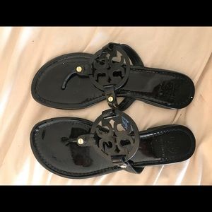 Tory Burch Black Miller Sandals