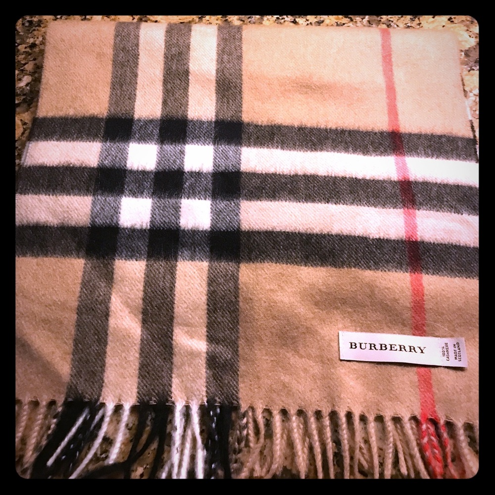 Burberry Cashmere Scarf