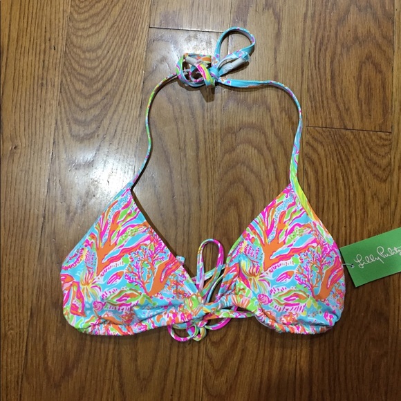 Lilly Pulitzer Other - Lilly Pulitzer Boardwalk Bikini Top size Large