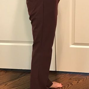 The Limited maroon pants size 4s