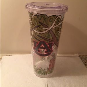 Auburn painted tumbler-24oz