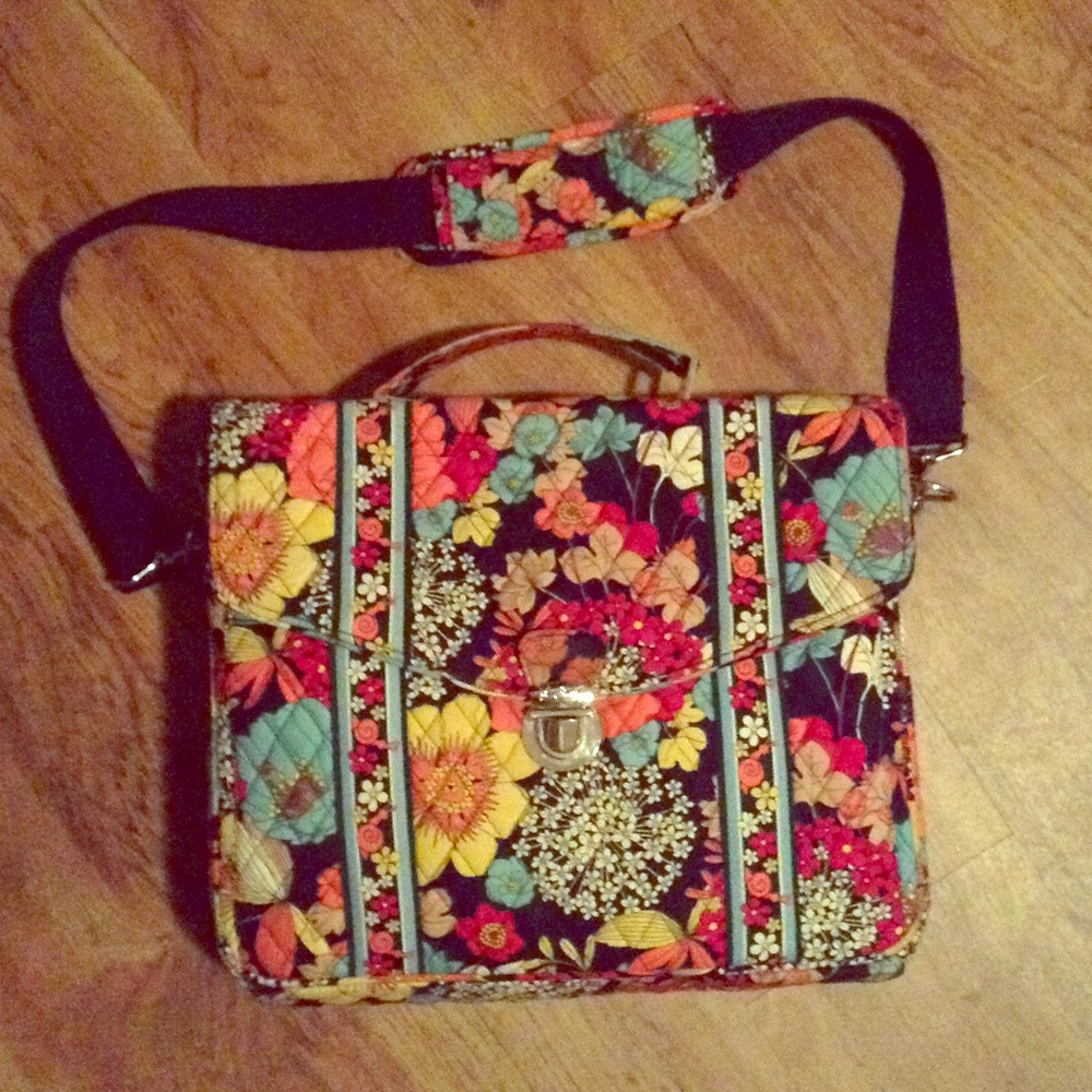 Vera Bradley Happy Snails Messenger Bag
