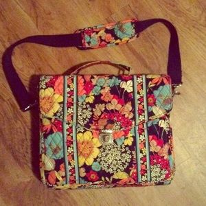 Vera Bradley Happy Snails Messenger Bag