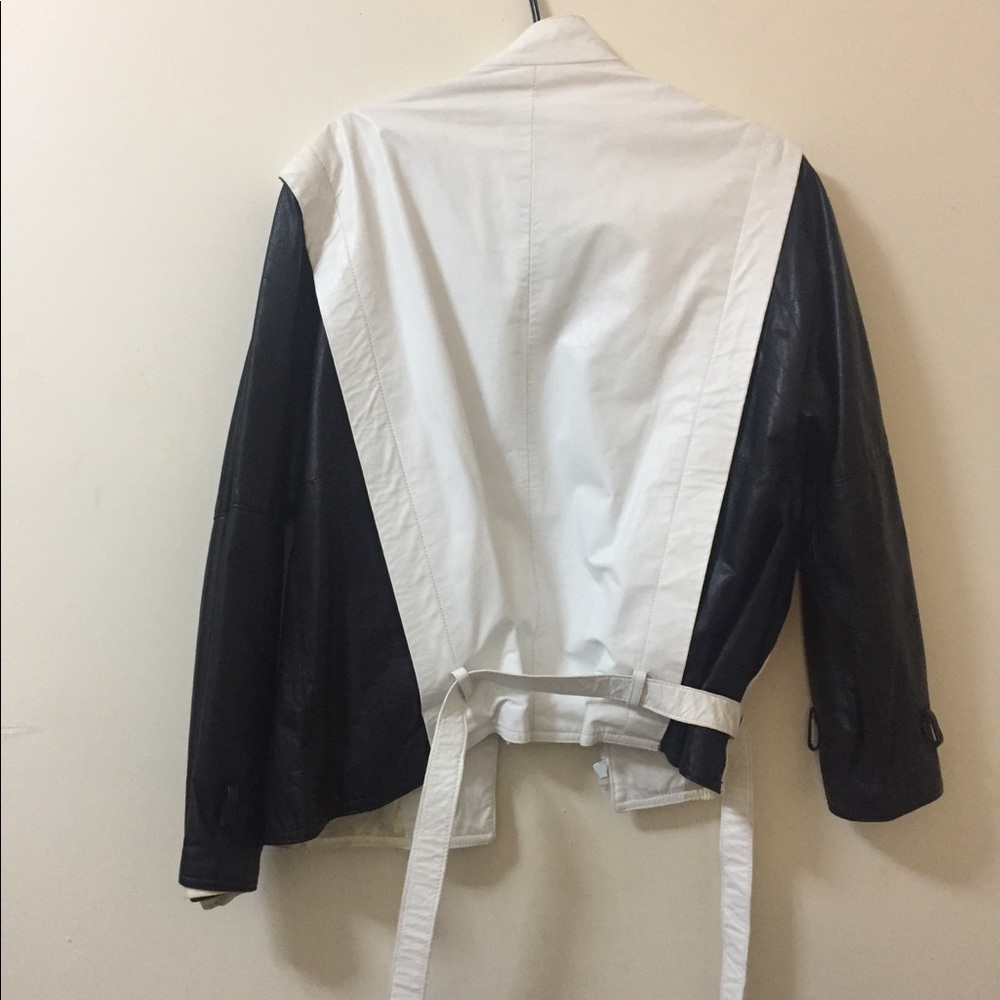 Christian Lauren vintage oversized leather jacket