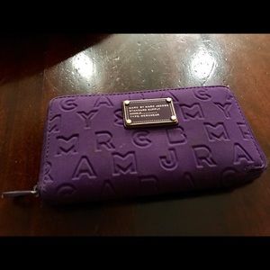 Marc Jacobs purple wallet