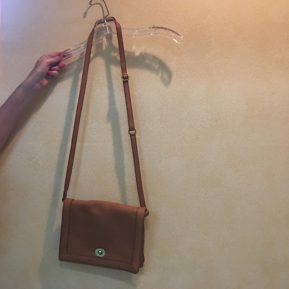 Jcrew camel colored purse