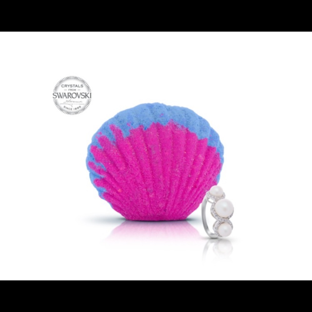 Mermaid Bath Bomb Hidden Ring Size 7